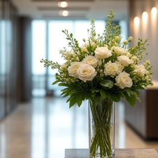Office lobby flower subscription San Diego